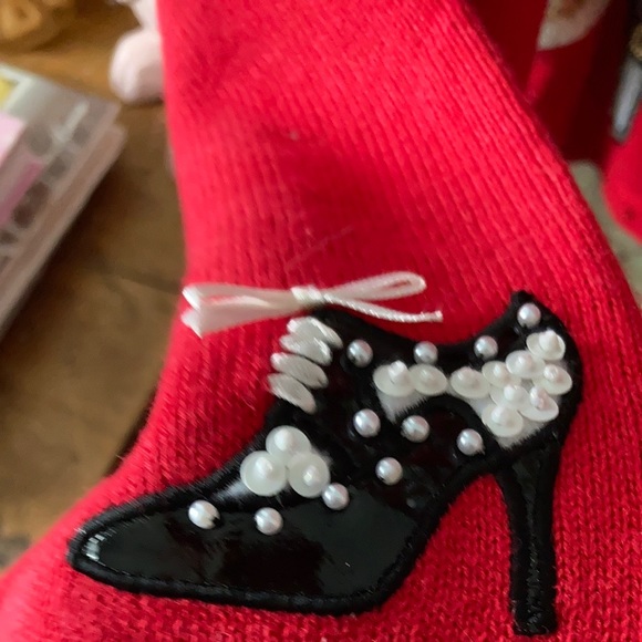 Vintage sequinned cardigan the collective works of Berek by Takako Sakon - Picture 13 of 15